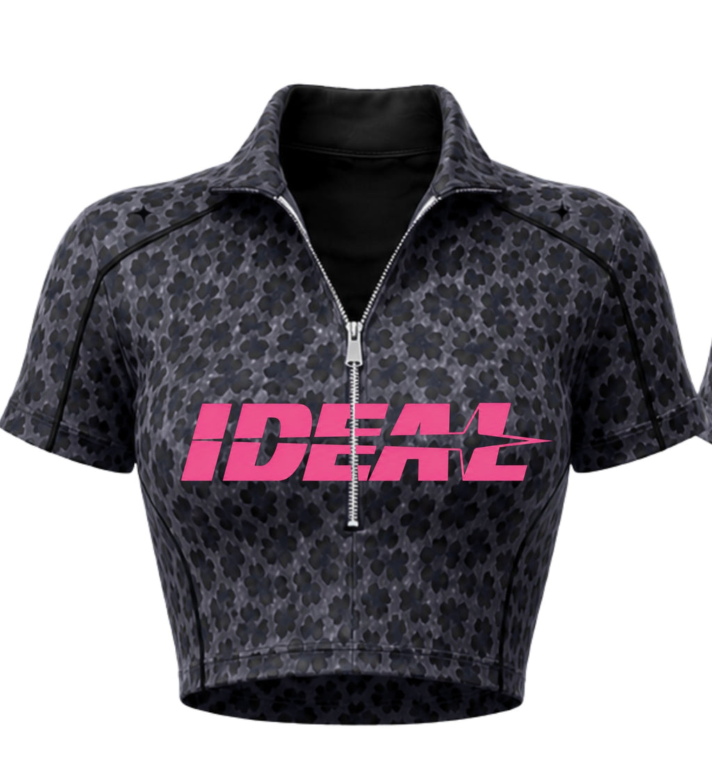 Ideal Pink Leopard Top