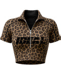 Leopard print top